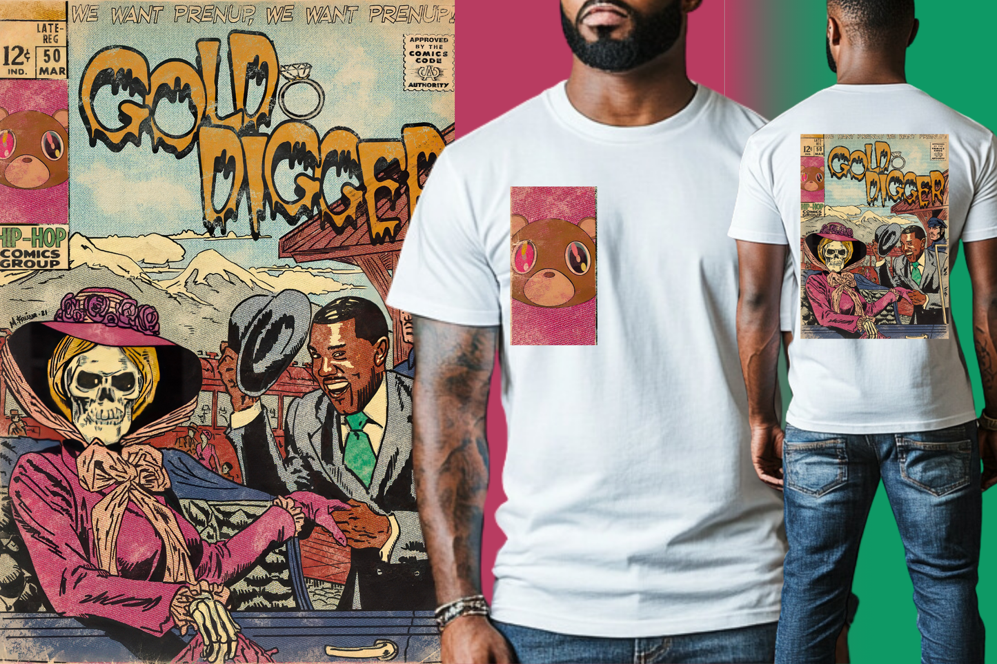 Gold Digger Comic Tee