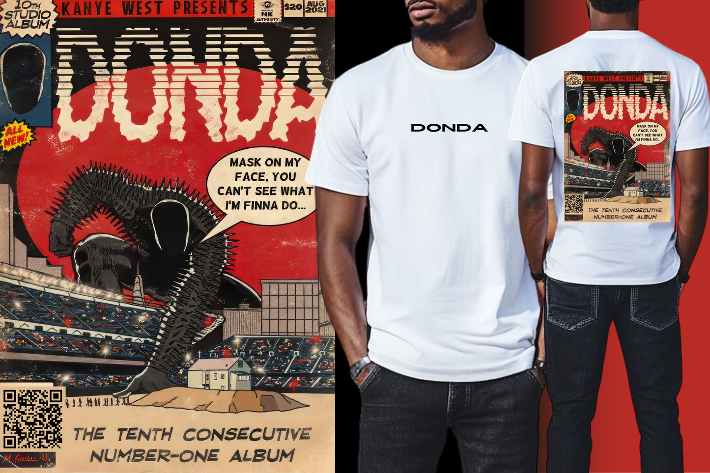 Donda Comic Tee